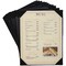 12 Pack Menu Covers, Holders for Restaurant (Black, 8.9x11.4 in)